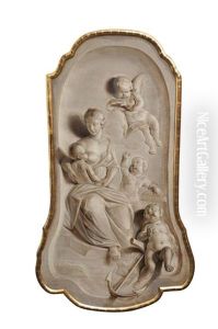 The Madonna And Child With Putti The Madonna And Child With Putti
