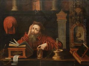 Saint Jerome Dans Son Cabinet