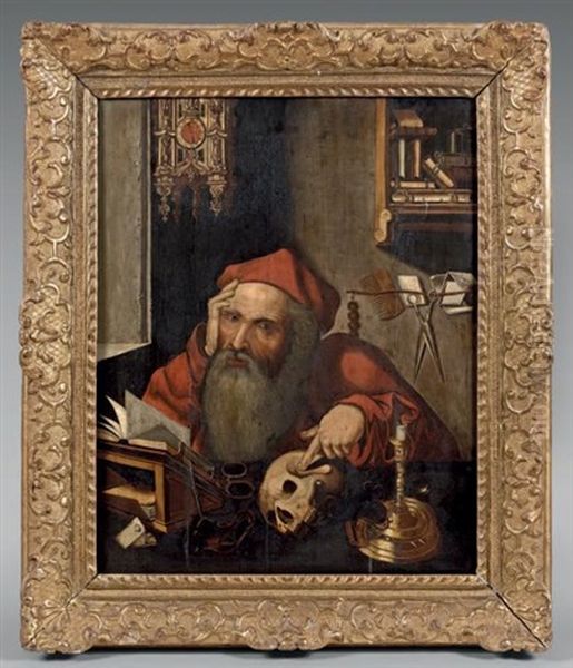 Saint Jerome Dans Son Studio - view 1
