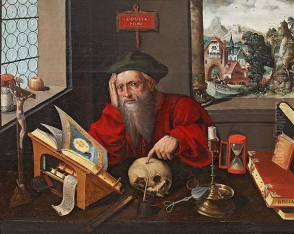 Saint Jerome In The Study - view 1