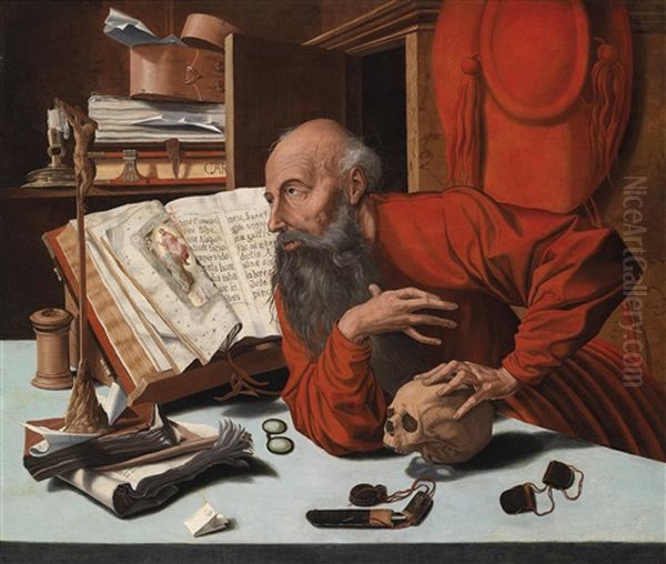 Der Heilige Hieronymus In Seiner Studierstube - view 1