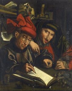 Le Receveur Et Son Assistant Le Receveur Et Son Assistant