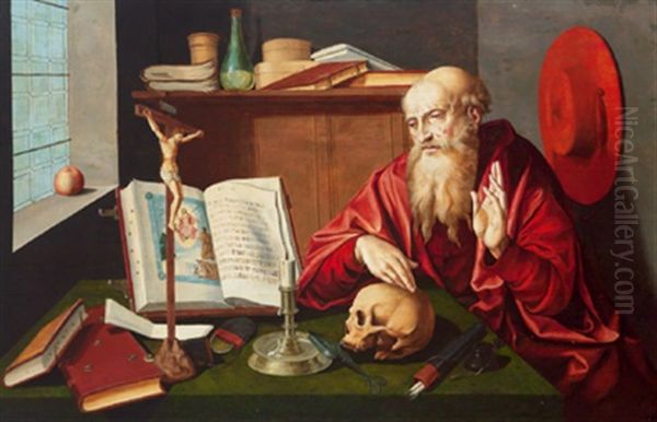 Der Heilige Hieronymus Im Gehaus - view 1