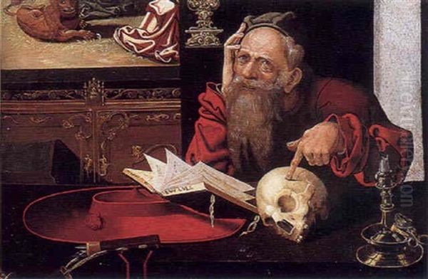 Saint Jerome Dans Son Cabinet De Travail - view 1