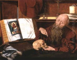 St. Jerome In His Study by Marinus van Reymerswaele