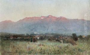 Soleil Couchant Sur La Chaine De Belledonne Soleil Couchant Sur La Chaine De Belledonne