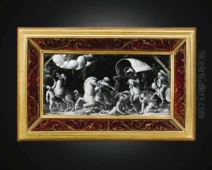 The Conversion Of St. Paul (after Jacques Androuet Du Cerceau?) by Pierre Reymond