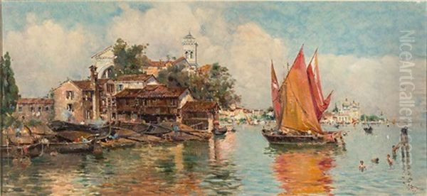 Blick Auf Die Giudecca In Venedig - view 1