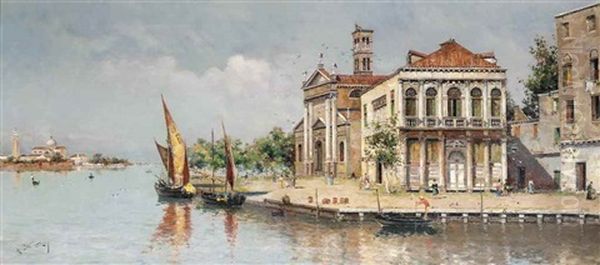 Settlements On The Venetian Lagoon - view 1