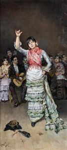 Danseuse De Flamenco by Antonio Maria de Reyna Manescau