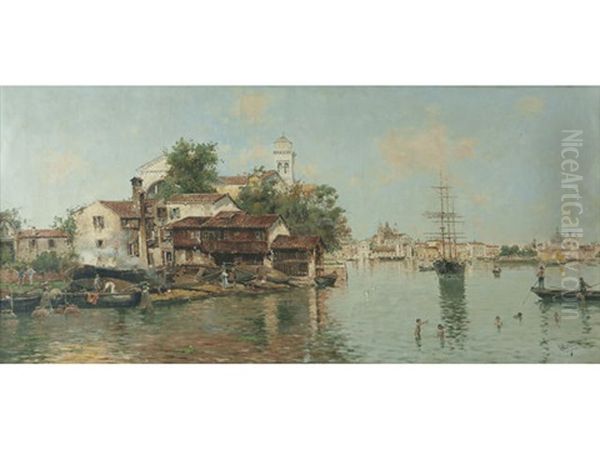 A Venetian Canal - view 1