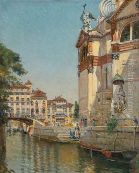 On The Side Of Santa Maria Della Salute - view 1