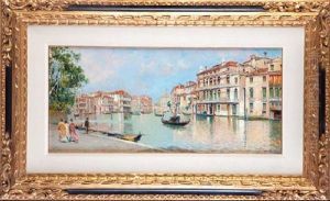 Vista De Venecia by Antonio Maria de Reyna Manescau