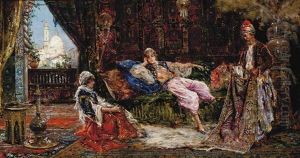 The Carpet Seller by Antonio Maria de Reyna Manescau