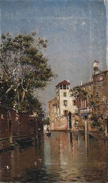 A Gondola Ride On A Venetian Backwater - view 1