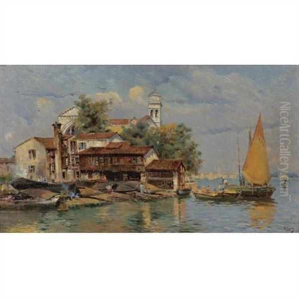 The Boatbuilders, Venice - view 1