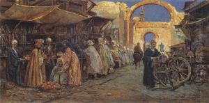 Mercado Arabe by Antonio Maria de Reyna Manescau
