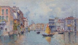 The Grand Canal, Venice by Antonio Maria de Reyna Manescau