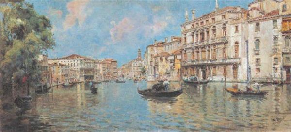Gondolas En Venecia - view 1