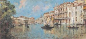 Gondolas En Venecia