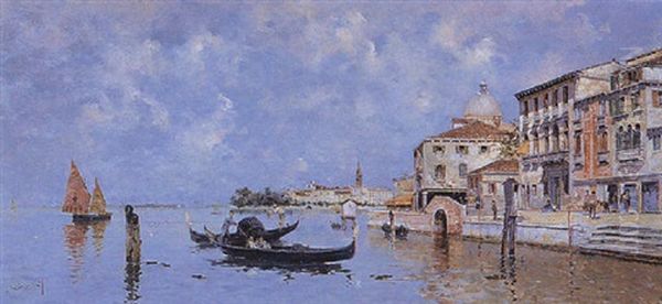 Le Grand Canal, Venice - view 1