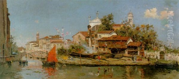A Venetian Backwater - view 1