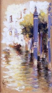 Canal De Venecia by Antonio Maria de Reyna Manescau