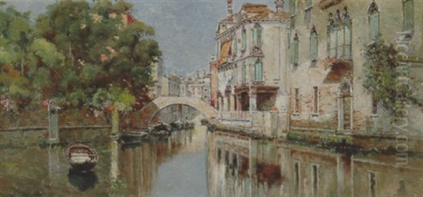 A Venetian Canal - view 1