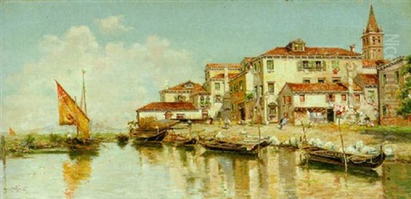 A Venetian Village - view 1