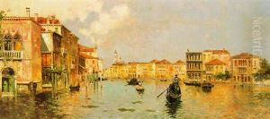 Along A Venetian Canal Along A Venetian Canal