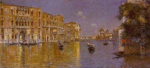 Canal De Venecia by Antonio Maria de Reyna Manescau
