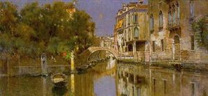 Canal De Venecia by Antonio Maria de Reyna Manescau