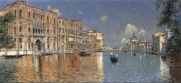 Palazzo Barbaro And The Grand Canal - view 1
