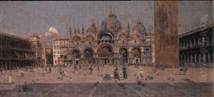 Plaza De San Marco, Venezia by Antonio Maria de Reyna Manescau