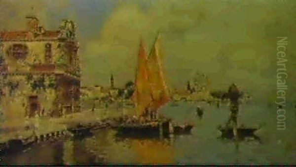 A View Of The Venetian Lagoon - view 1