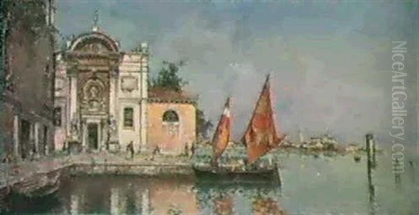 View Of San Michele And San Pietro, Venice - view 1