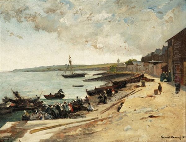 Hafen Von Grandcamp (calvados) - view 1