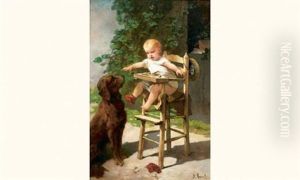 Le Chien Et Le Jeune Enfant
