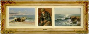 Vues Des Environs D'alger (triptych)