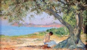 Jeune Femme Lisant Sur La Plage Jeune Femme Lisant Sur La Plage