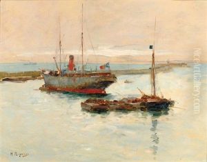 Bateaux Dans Le Port D'alger