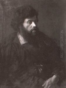 Bildnis Eines Bartigen Mannes by Emil Reynier