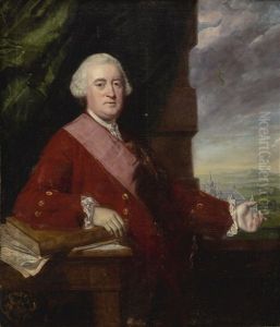 Portrait Of Sir James Gray (circa 1708-1714), 2nd Baronet, Three-quarter Length by Of Sir Joshua Reynolds