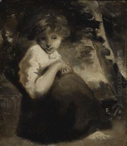 Portrait Of A Girl With A Bird