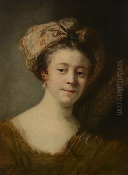 Portrait Of A Lady Dressed As A Sibyl - view 1