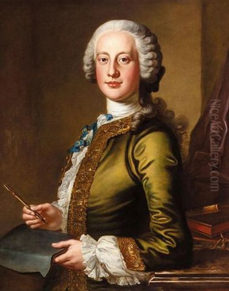 Portrait Of Sir John Cotton, 6th Bt. - view 1