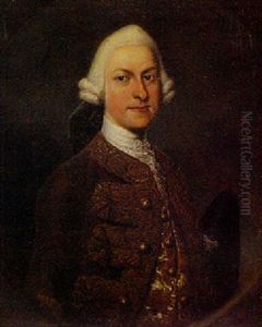 Portrait Of Luke Spence, A Tricorn Under His Left Arm