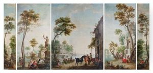 Les Scenes De Parc Et De Port Animees (5 Works)
