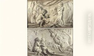 Allegorie De L'automne (+ Allegorie De L'hiver; Pair)