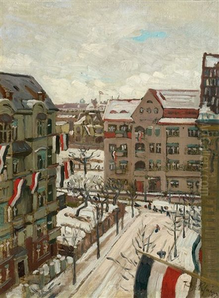 Winterliche Strasenszene - view 1